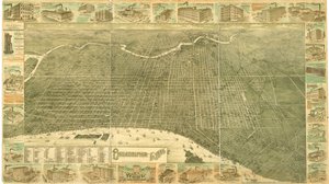 Filadelfia w 1886 r. autorstwa William, and McFetridge, John Burk